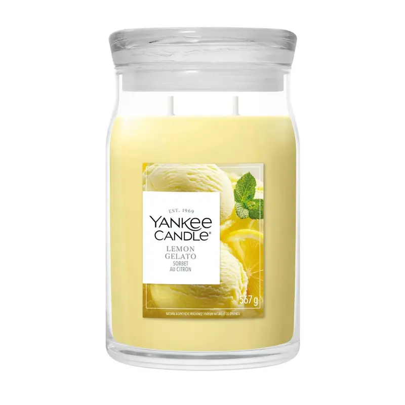 Yankee Candle - Candela lemon gelato