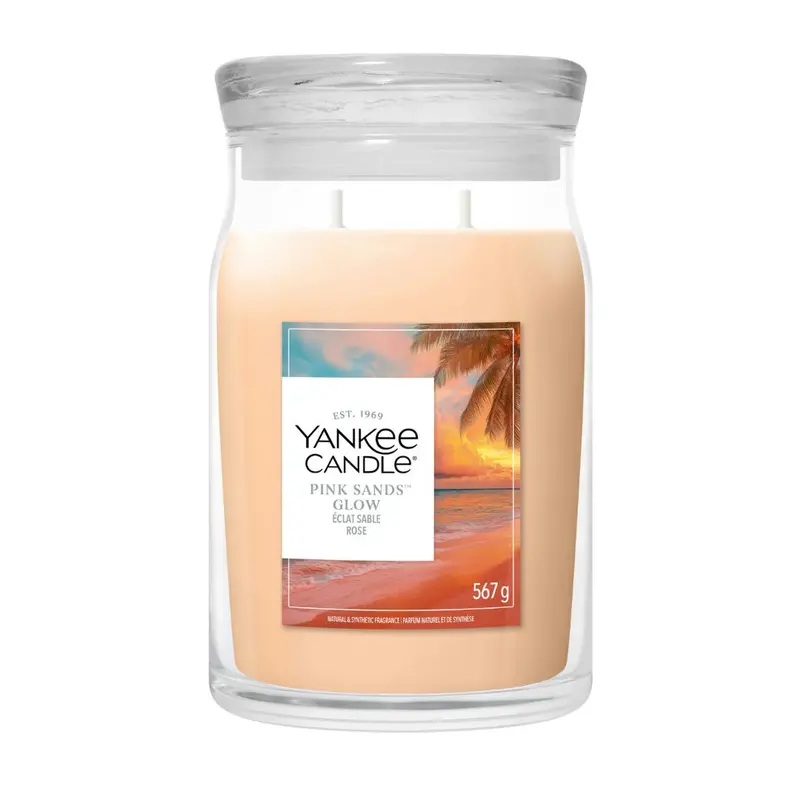Yankee Candle - Candela pink sands glow