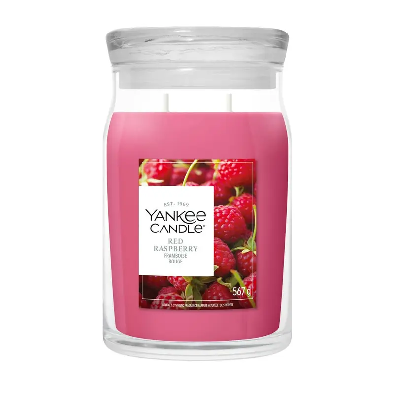 Yankee Candle - Candela red raspberry