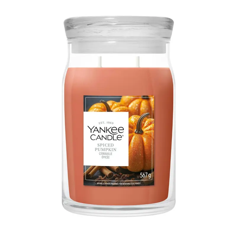 Yankee Candle - Candela spiced pumpkin