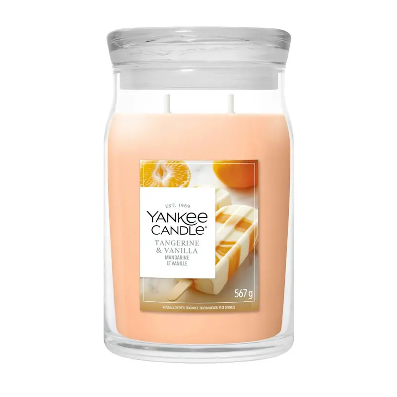Yankee Candle - Candela tangerine & vanilla