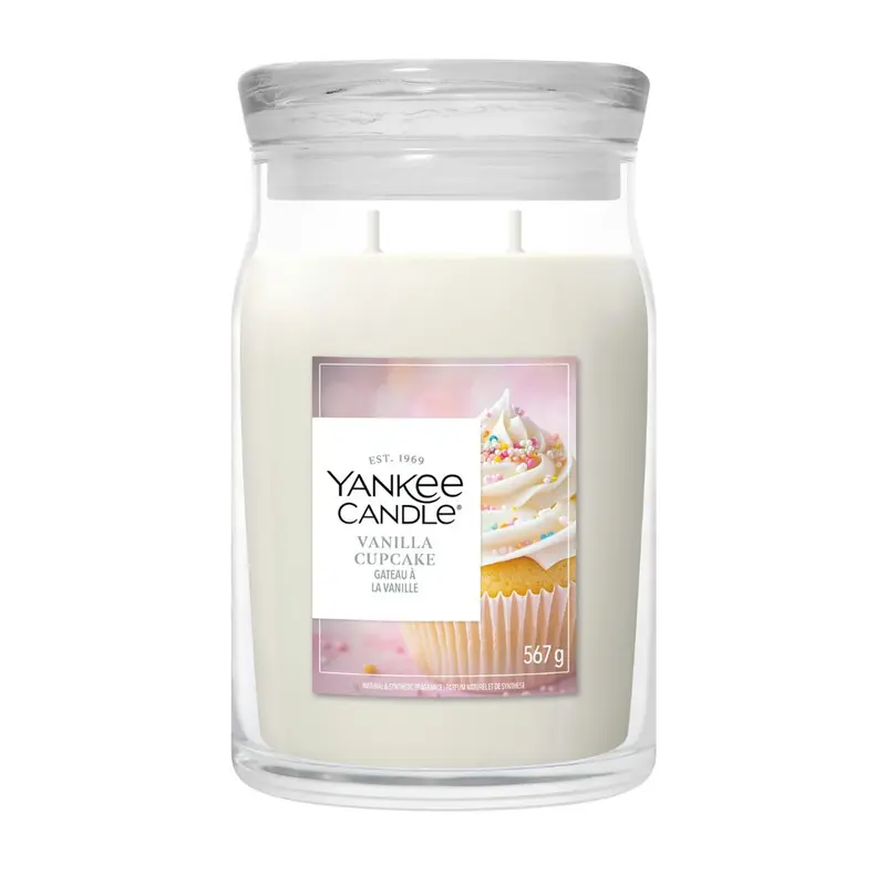 Yankee Candle - Candela vanilla cupcake
