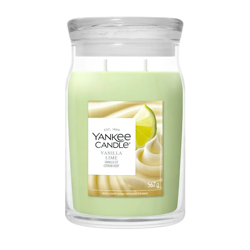 Yankee Candle - Candela vanilla lime