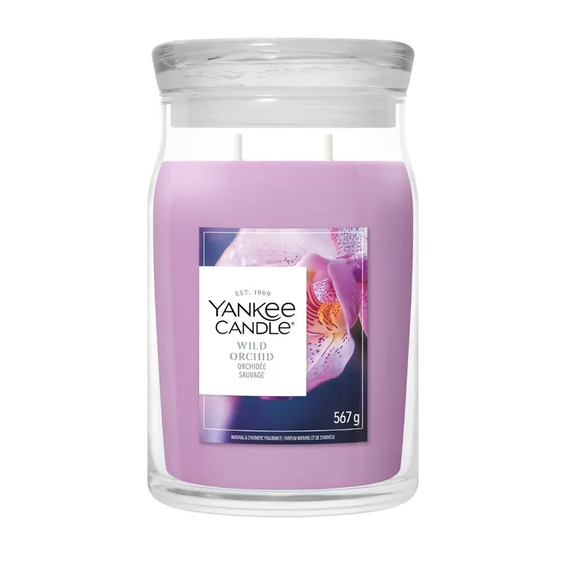 Yankee Candle - Candela wild orchid