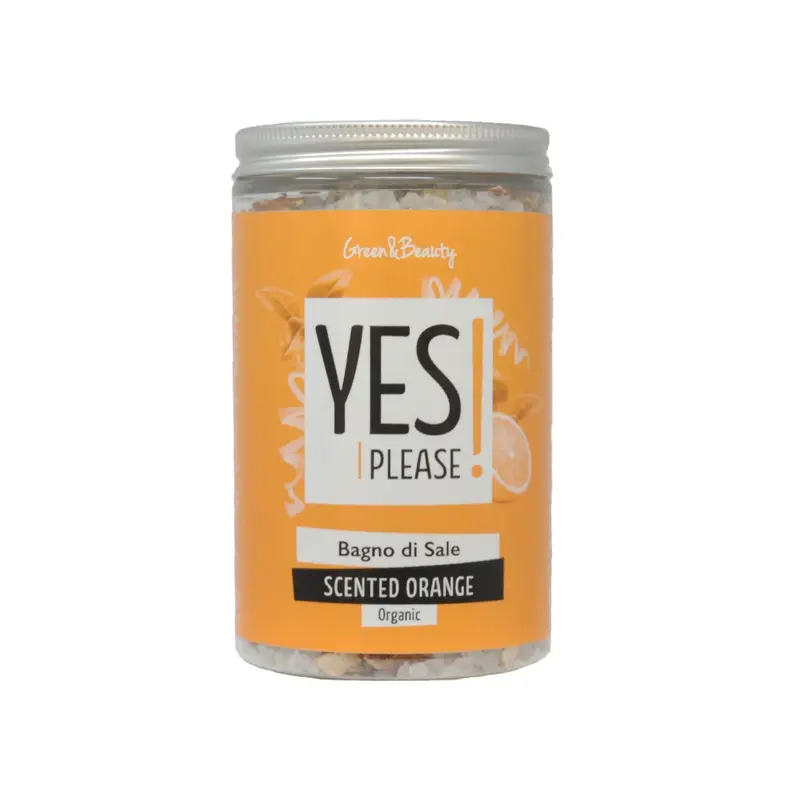 YES PLEASE Bagno di Sale Scented Orange