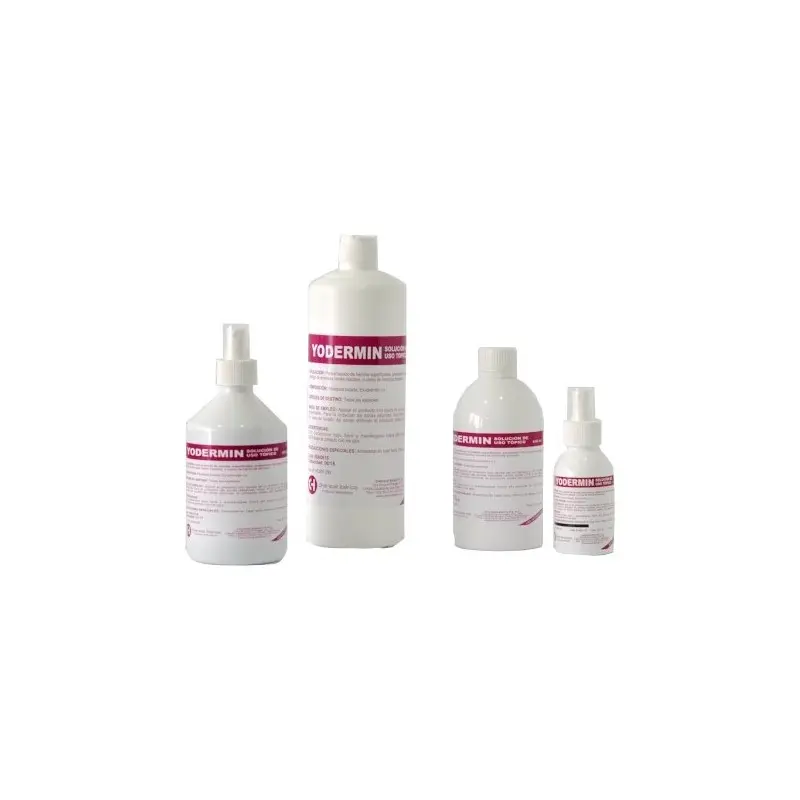 Yodermin – Antiséptico de Yodo para Perros y Gatos | Chemical Ibérica