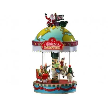 Yuletide Carousel (cod.94525)-Giostra Lemax