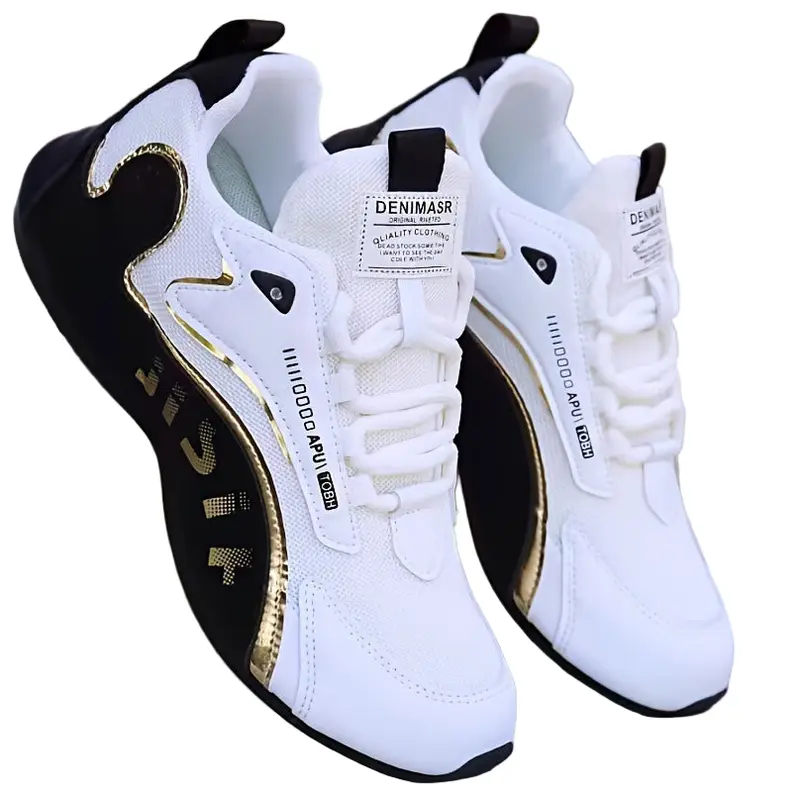 Zapatillas deportivas Colorblock para hombre – Transpirables y ligeras con suela antideslizante